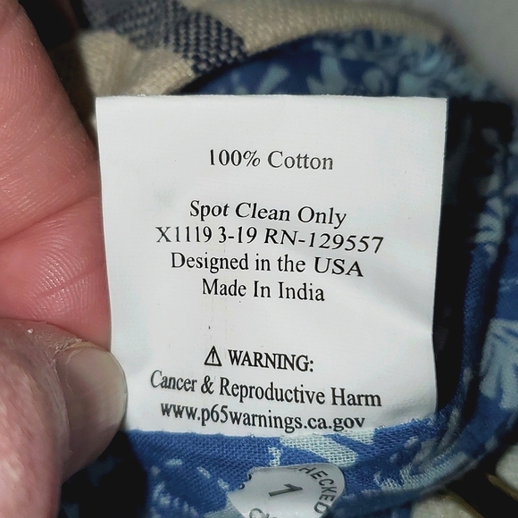 NWT The Royal Standard Cotton Morelia Clutch - Picture 6 of 12